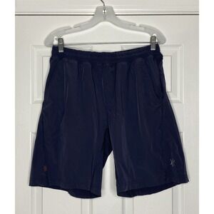Rhone Mens Athletic Lined‎ Shorts Blue Medium- Read